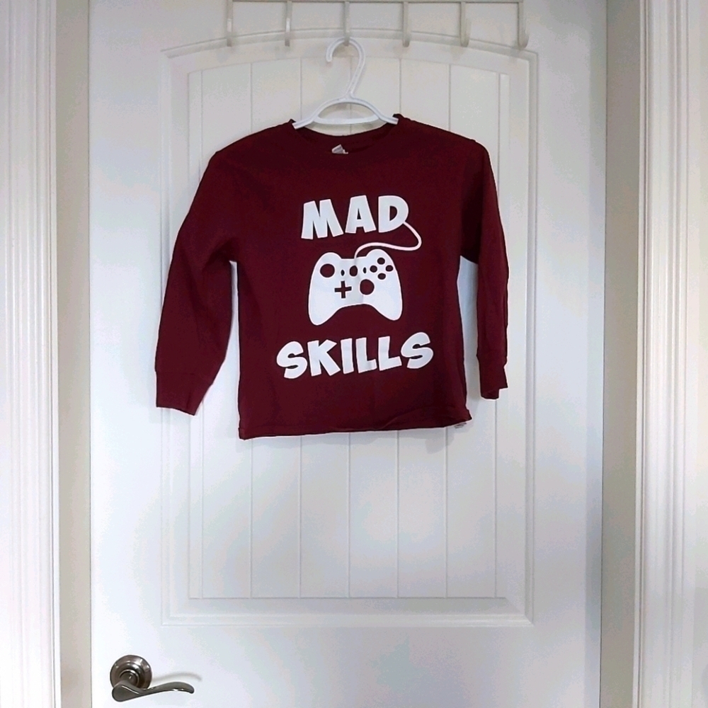 MAD SKILLS TSHIRT//KIDS BAG